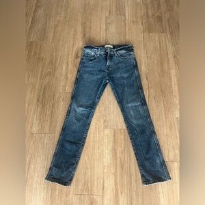 Gap High-Rise Slim Straight Jeans - Size 27/ Acid Wash